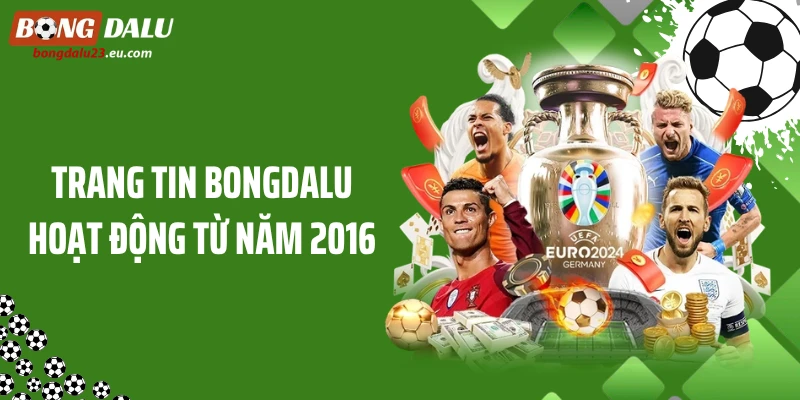 Trang tin Bongdalu hoạt động từ năm 2016